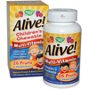 Thumb: Natures Way Alive Childrens Multi Vitamin Orange Berry 120 Chewable Tablets